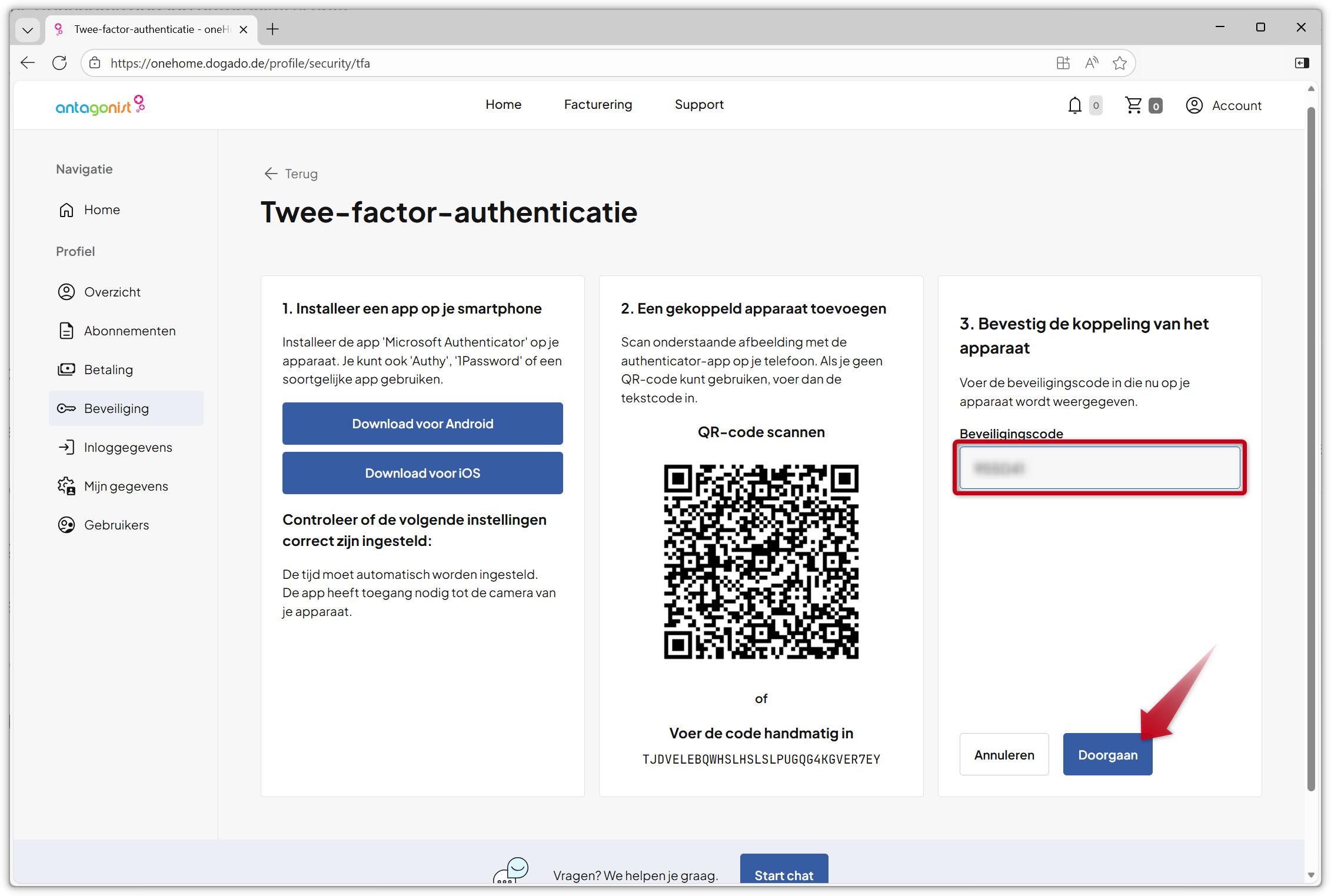 screenshot-2fa-activeren