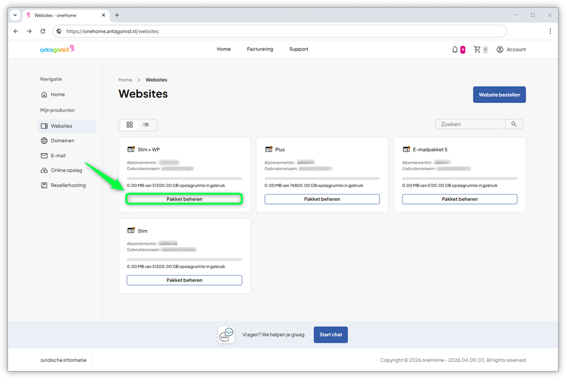 Websites - Pakket beheren.png