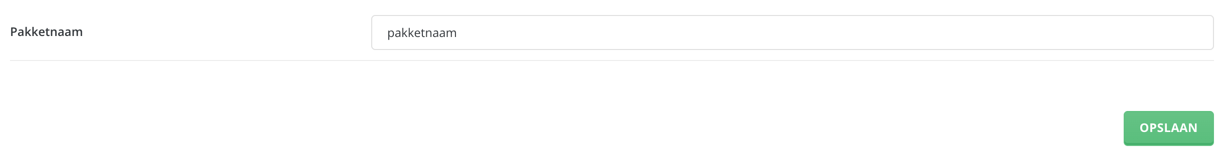 Pakket als Reseller toevoegen in DirectAdmin.